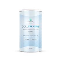 Collcreatine Colágeno com Creatina Sem Sabor 500g Central Nutrition