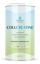 Collcreatine Colágeno Creatina Proteína Suplemento em pó 500g Central Nutrition Sabor Limão
