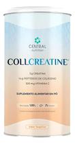 Collcreatine Colágeno Creatina Proteína Suplemento em pó 500g Central Nutrition Sabor Tangerina