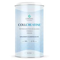 Collcreatine Colágeno Vit C Central Nutrition 500g Sem Sabor