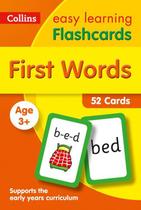Collins easy learning - first words flashcards - 52 cards