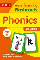 Collins easy learning - phonics flashcards - 52 cards