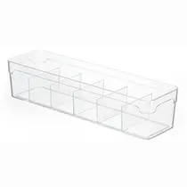 Colméia Organizador de Gavetas PS Cristal 2L com 6 Divisórias 4000 - Arthi