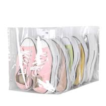 Colmeia Organizador Para Sapatos Transparente Gaveta Armário 5 Nichos Divisorias Reforçado