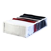 Colmeia Organizadora de Gavetas Tamanho G 25x30x10cm para Camisetas Shorts Blusas com 6 Divisórias Organizador Guarda Roupa