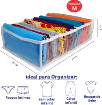 Colmeia Organizadora divisórias Branco 10x20x34 -