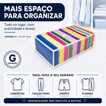 Colmeia Organizadora Gaveta Viés Branco G 40x25x10 Kit 4 Uni - Comprei Organizei! Colmeia Organizadora Gaveta Viés Branco G 40x25x10 Kit 4 Uni - Comprei Organizei!