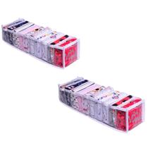 Colmeia Organizadora Gaveta Viés Branco P Extra 40x10x10 Kit 2 Uni Colmeia Organizadora Gaveta Viés Branco P Extra 40x10x10 Kit 2 Uni