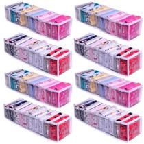 Colmeia Organizadora Gaveta Viés Branco P Extra 40x10x10 Kit 8 Uni