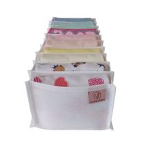 Colmeia para body baby e cueca box adulto em TNT Branca - P (10 nichos)