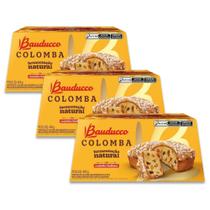 Colomba Bauducco Frutas Cristalizadas Kit 3 Colombas 400g