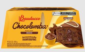 Colomba Mousse Bauducco 500g Bolo de Páscoa Chocolomba com Recheio e Cobertura de Chocolate