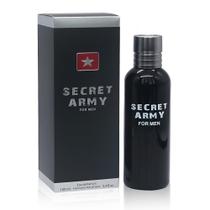 Colônia AFLUXE Secret Army Masculina 100 ml Longa Duração