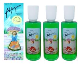 Colonia Alfazema Lavanda de Vidro 3 unidades (118 ml cada) Colonia Alfazema Lavanda de Vidro 3 unidades (118 ml cada)