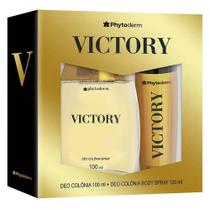Colônia e Body Spray Phytoderm Victory 100ml + 120ml Colônia e Body Spray Phytoderm Victory 100ml + 120ml