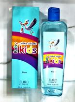 Colônia infantil baby kids blue euro cosmetic 500ml