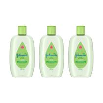 Colonia Johnsons Baby 200Ml Lavanda - Kit Com 3Un
