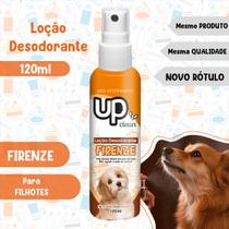 Colonia Loção Desodorante Firenze 120ml Perfume Cães Gatos