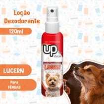 Colonia Loção Desodorante Lucern 120ml Perfume Cães Gatos