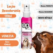 Colonia Loção Desodorante Venezia 120ml Perfume Cães Gatos Colonia Loção Desodorante Venezia 120ml Perfume Cães Gatos