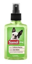 Colônia Macho Amadeirado Para Cachorro 120 Ml Sanol Dog Pet