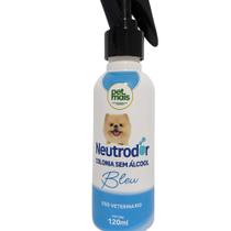 Colônia Neutrodor Bleu 120ml Sem Álcool Petmais