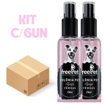 Colônia para Cães Fêmeas Freepet 06 unidades