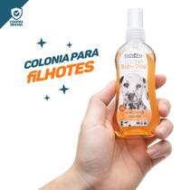 Colônia Para Cães Perfume Pet Brilho Filhote 100ml Fragrância Suave