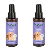 Colônia Perfume Pet Granado Sem Álcool 120ml Kit com 2 Colônia Perfume Pet Granado Sem Álcool 120ml Kit com 2