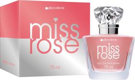 Colônia Perfume Phytoderm Miss Rose Feminino 75ml