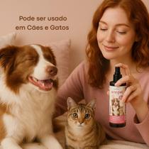 Colônia Perfume Via Aroma One Pet 120 ml Macho Cachorro Gato