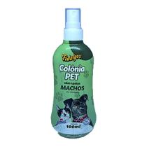 Colônia Pet Fidalgos Aromasil Cães e Gatos Machos 100ml
