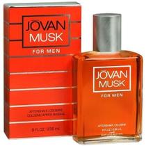 Colônia pós-barba Jovan Musk para homens 236 ml (8 fl oz)