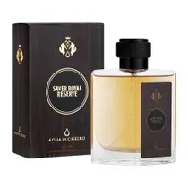 Colônia Saver Royal Reserve Perfume Masculino Água De Cheiro Amadeirado Especiado Whisky