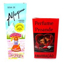 Colonia Seiva de Alfazema e Perfume Proande Amarração Kit - phebo