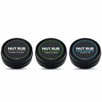 Colônia sólida Ballsy Nut Rub 25 ml com cera de abelha e óleo Colônia sólida Ballsy Nut Rub 25 ml com cera de abelha e óleo