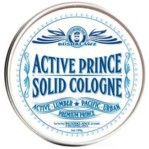 Colônia sólida Bushklawz Active Prince 30 ml sem álcool
