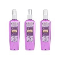 Colonia Suissa Splash 250Ml Me Amo - Kit Com 3Un