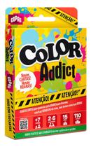Color Addict Jogo Com 110 Cartas Cores E Nomes Original - Copag
