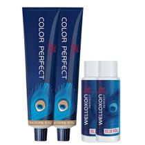 Color Perfect Coloração 2x 7/0 Louro Médio + 2 Ox 20 Vol