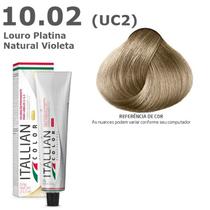 Color premium 10.02 louro platina natural violeta 60g