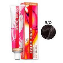 Color Touch 3/0 Castanho Escuro 60g - Wella Color Touch 3/0 Castanho Escuro 60g - Wella