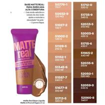 Color Trend Base Liquida Matte Real 20ml Avon