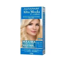Coloração 1211 Louro Platina Cinza Intenso Alta Moda 150G