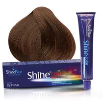 Coloração 6.34 Louro Escuro Dourado Acobreado Shine Blue 50g