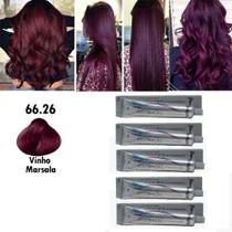 Coloração 66.26 Tinta Vinho Marsala Mairibel / Hidratycollor 60g - Tinta para cabelo vinho Tinta de Cabelo Hidratylife Coloração 66.26 Tinta Vinho Marsala Mairibel / Hidratycollor 60g - Tinta para cabelo vinho Tinta de Cabelo Hidratylife