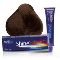 Coloração 7.71 Louro Médio Marrom Acinzentado Shine Blue 50g