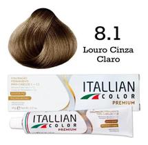 Coloração 8.1 Louro Claro Cinza Itallian Color