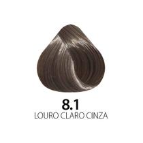 Coloração 8.1 Louro Claro Cinza London Cosméticos