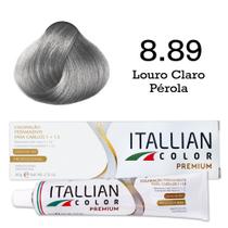 Coloração 8.89 Louro Claro Pérola Itallian Color